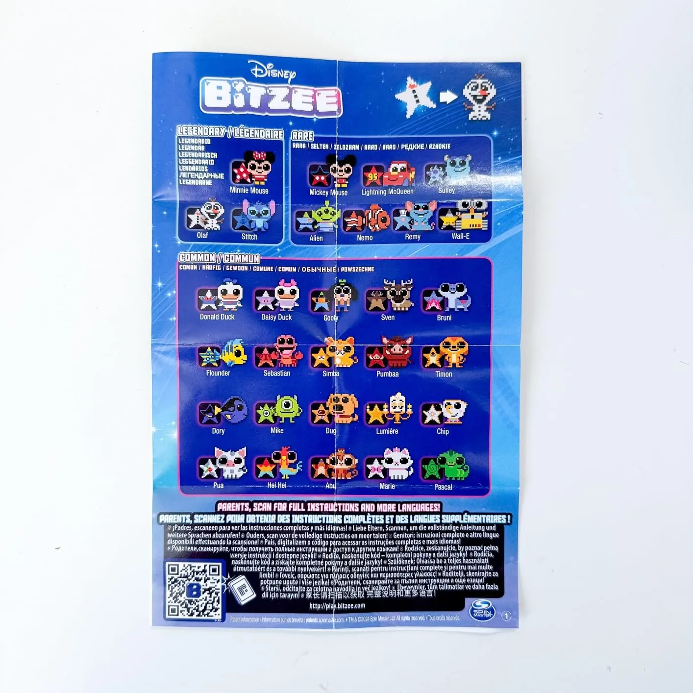 Bitzee Disney Cucciolo Digitale Interattivo 30 Personaggi
