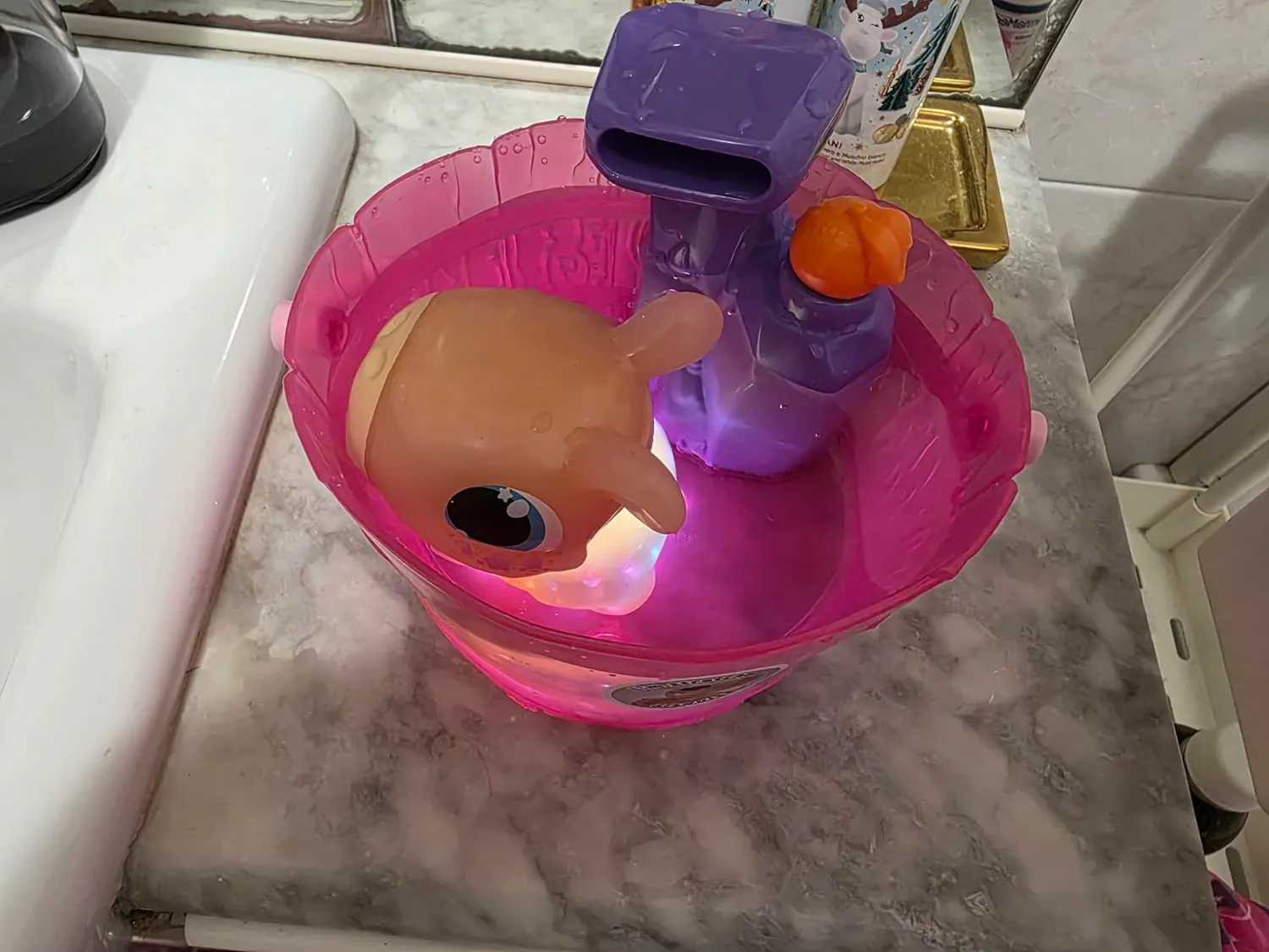 Animagic Let's Glo Capibara Wellness Time bagno luminoso