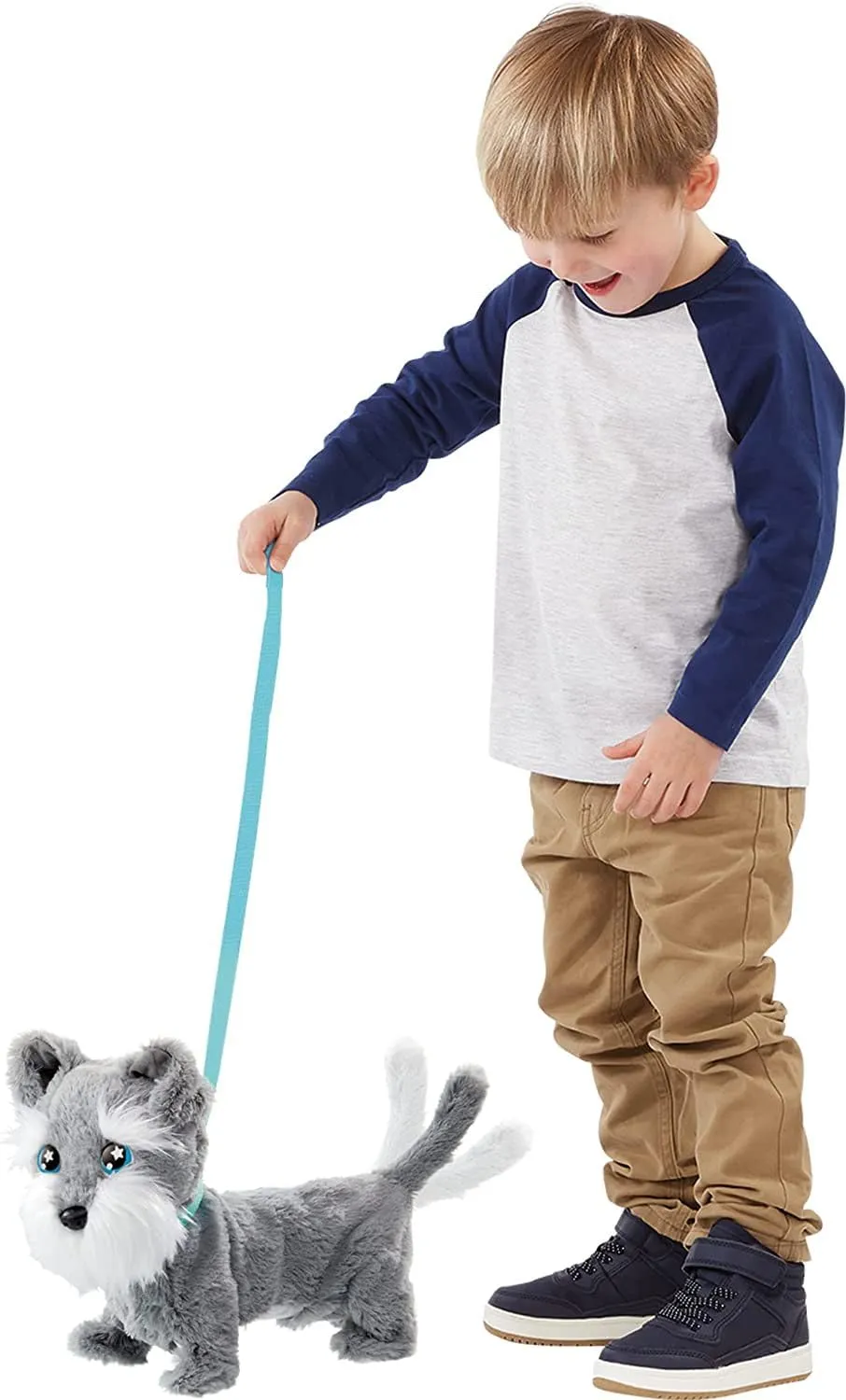 Animagic Tilly Terrier peluche cane interattivo che abbaia