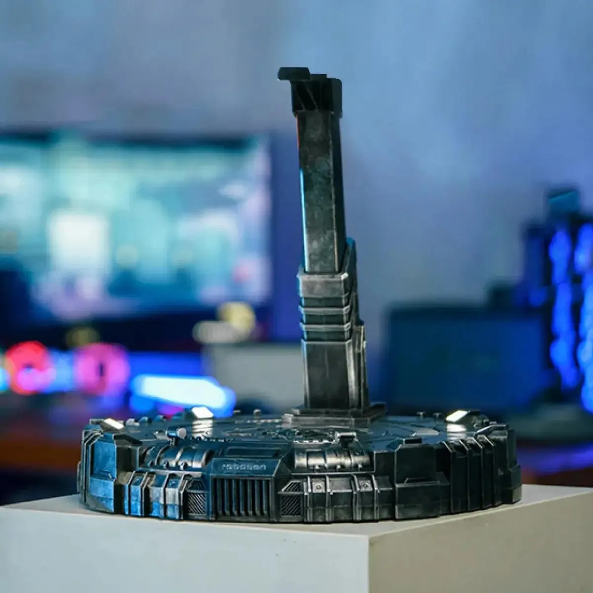 Robosen AI Base espositore Optimus Prime LED 6 faretti