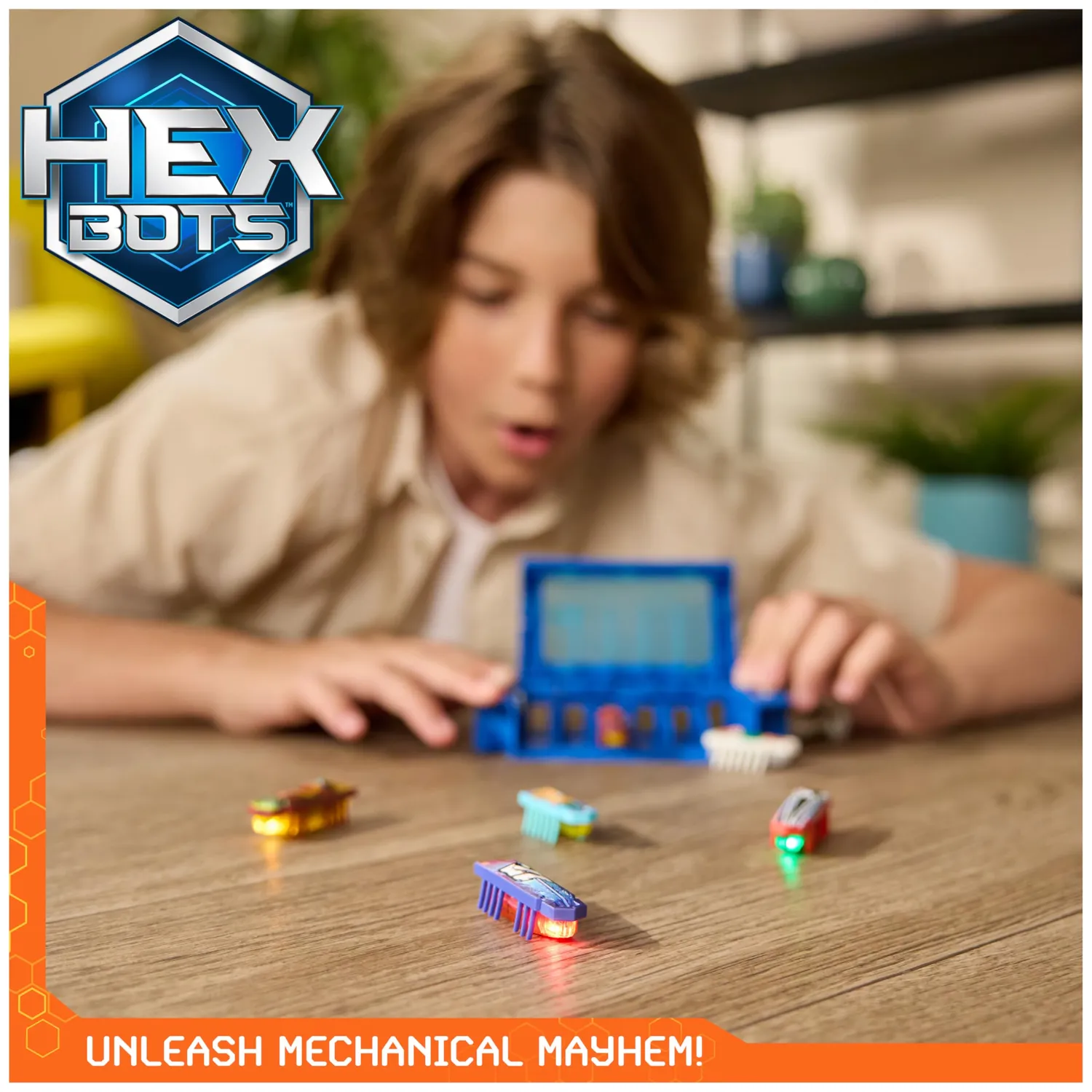 Hex Bots Nano Launcher nanobot Flash luminoso