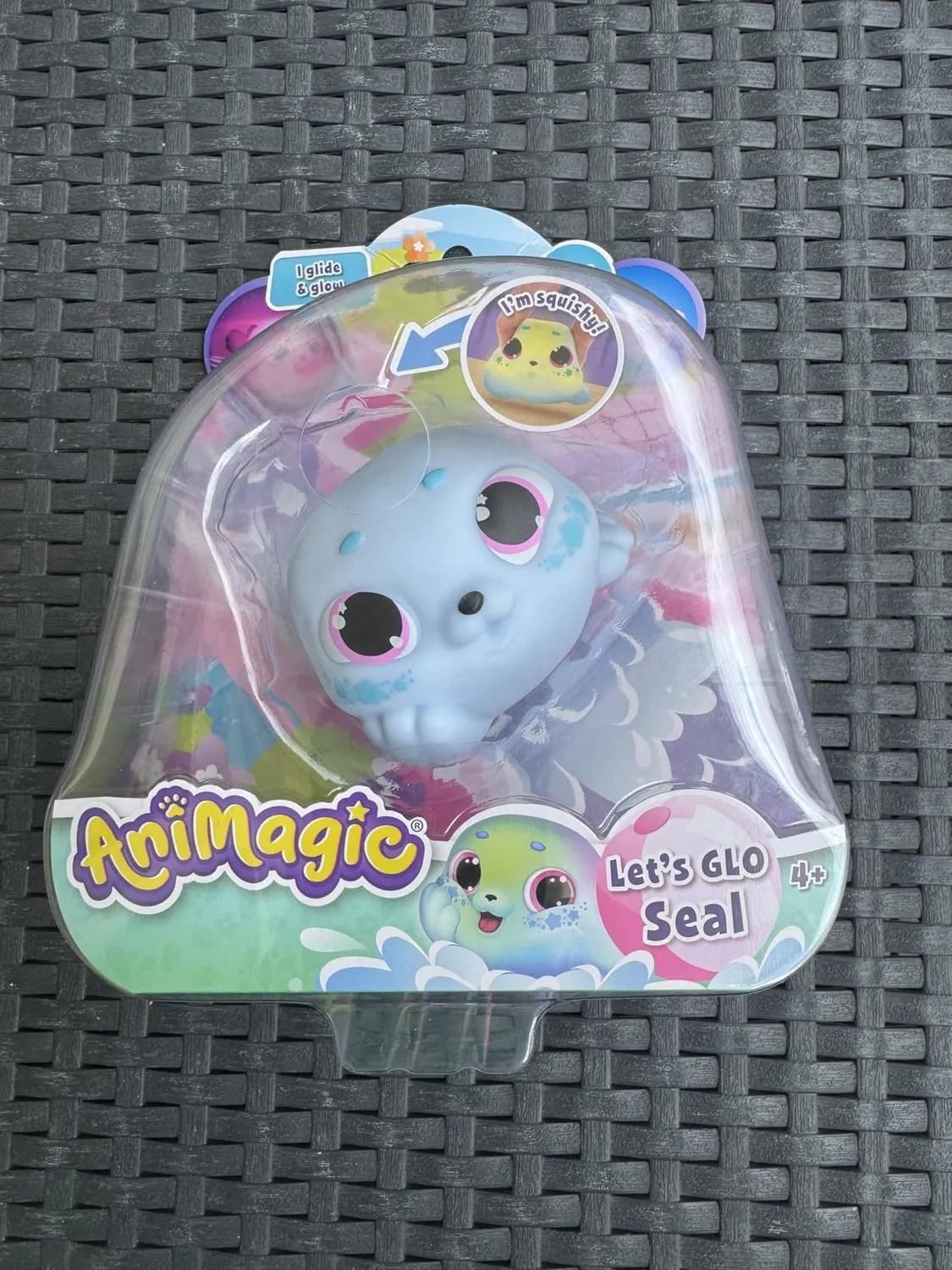 Animagic Let's Glo Seal Rosa foca interattiva luminosa