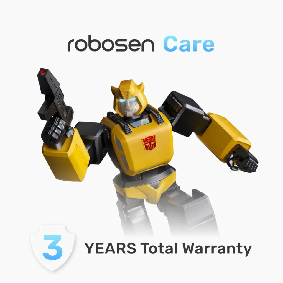 Robosen Bumblebee G1 Performance garanzia estesa 2 anni
