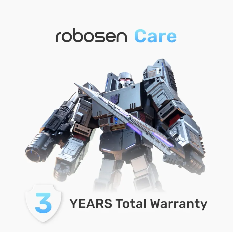 Robosen Megatron G1 Flagship garanzia estesa 2 anni 3 anni totali