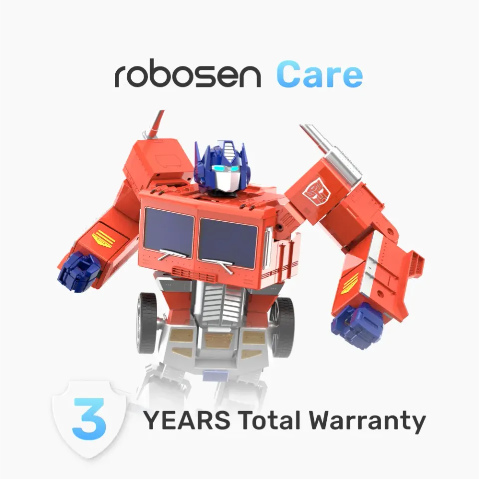 Robosen Flagship Optimus Prime estensione garanzia 2 anni