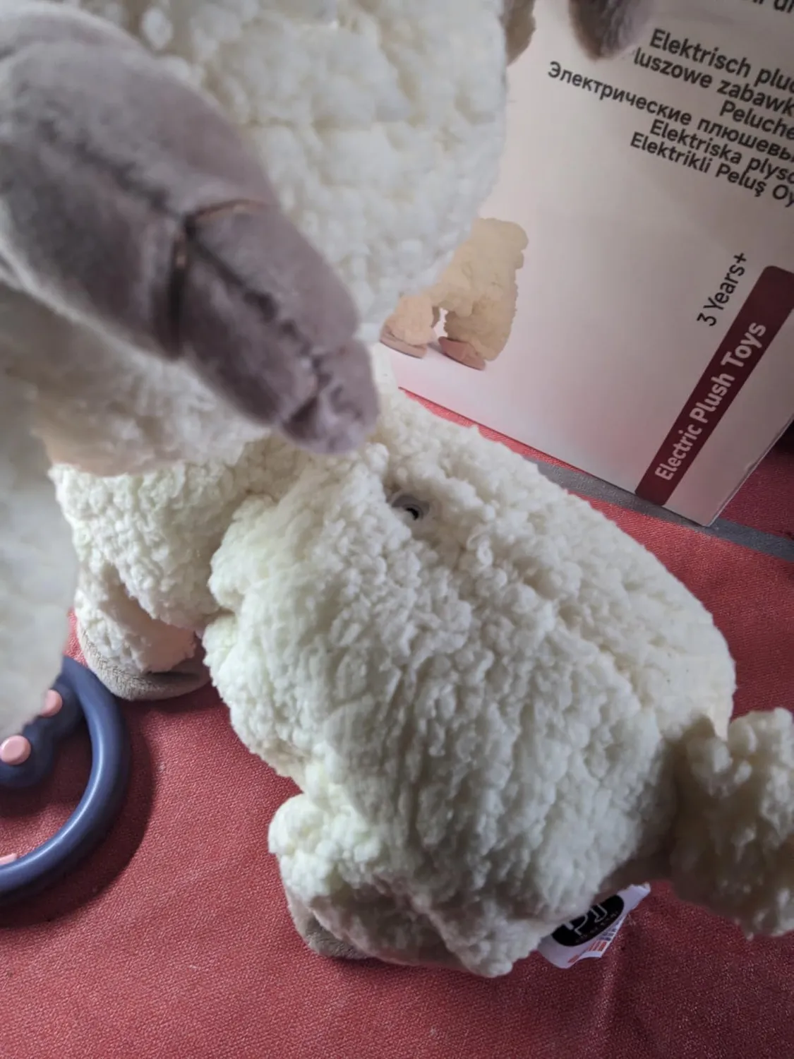 eJog Pup Pecora Peluche Interattivo con Guinzaglio che Cammina e Canta