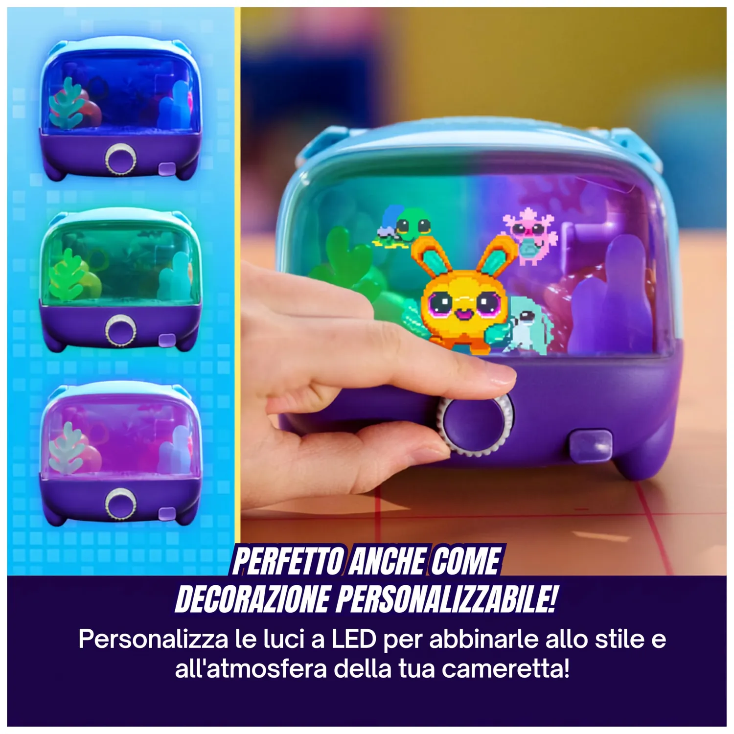 Bitzee Aquarium acquario digitale interattivo 30 amici