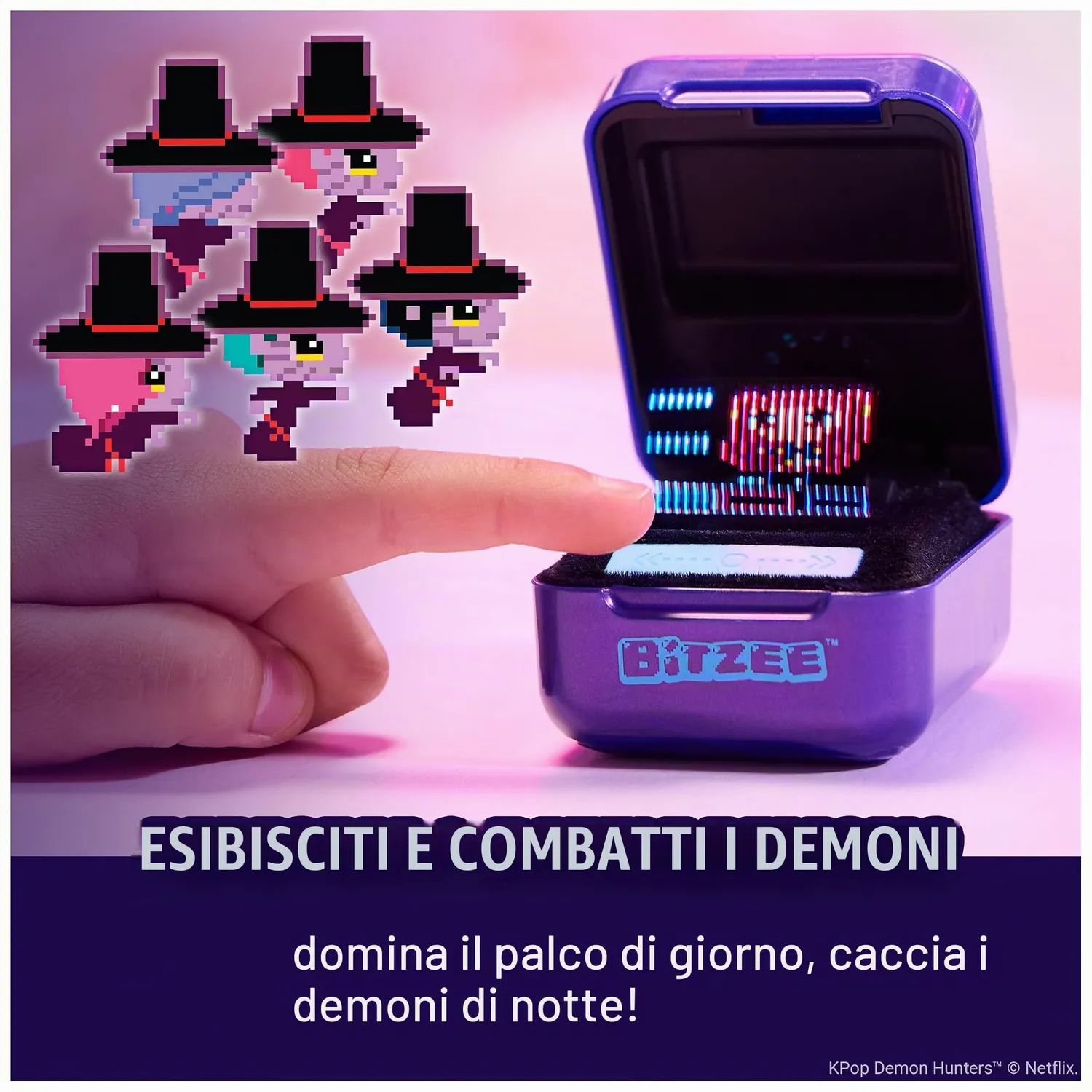 Bitzee Disney KPop Demon Hunters cucciolo digitale interattivo
