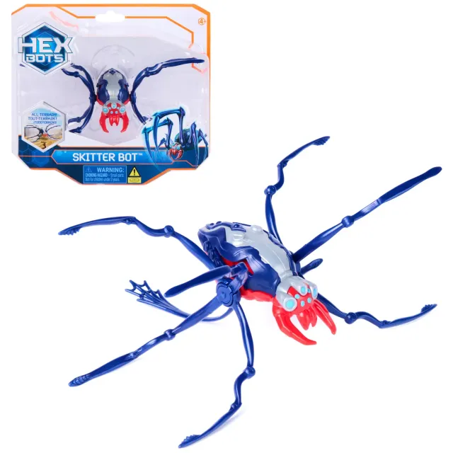 Hex Bots Skitter Bot Spider Robot Insetto Luminoso