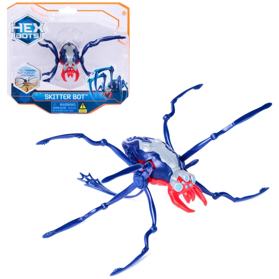Hex Bots Skitter Bot Spider Robot Insetto Luminoso