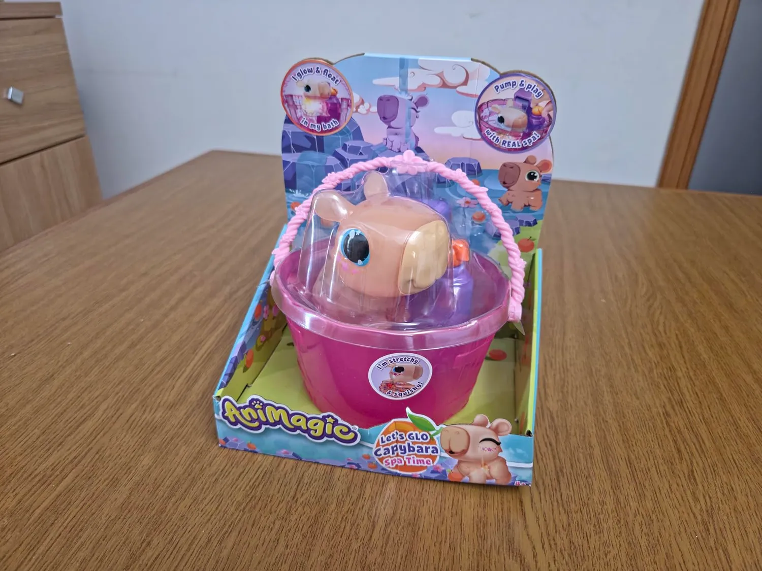 Animagic Let's Glo Capibara Wellness Time bagno luminoso