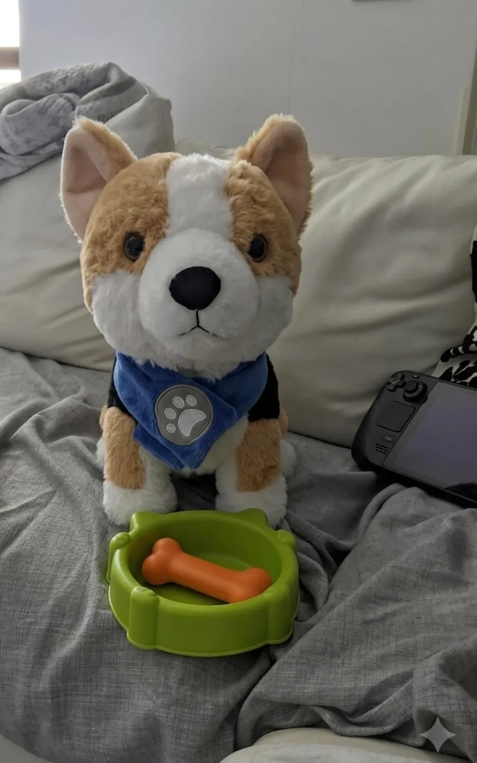 eJog Pup Corgi cane robot controllo vocale che cammina