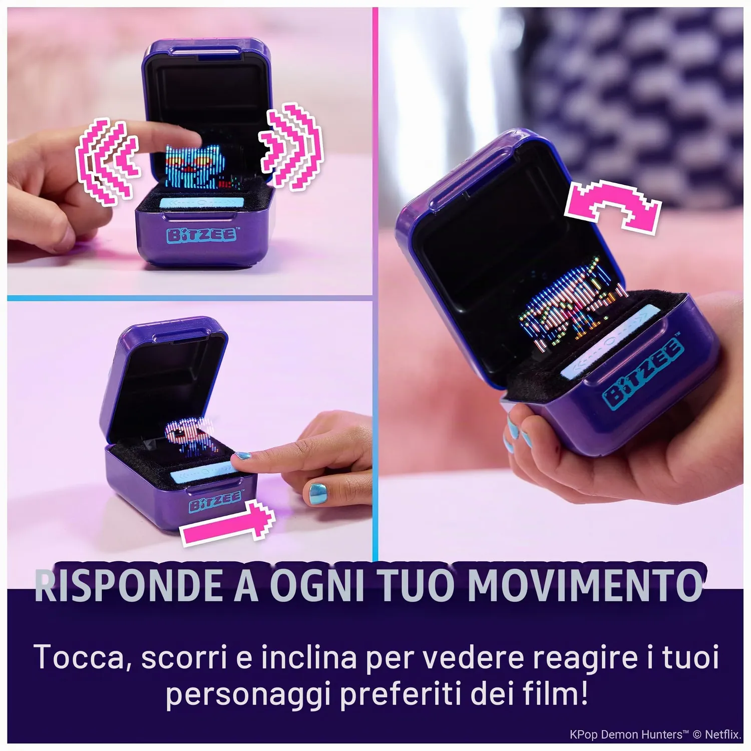 Bitzee Disney KPop Demon Hunters cucciolo digitale interattivo