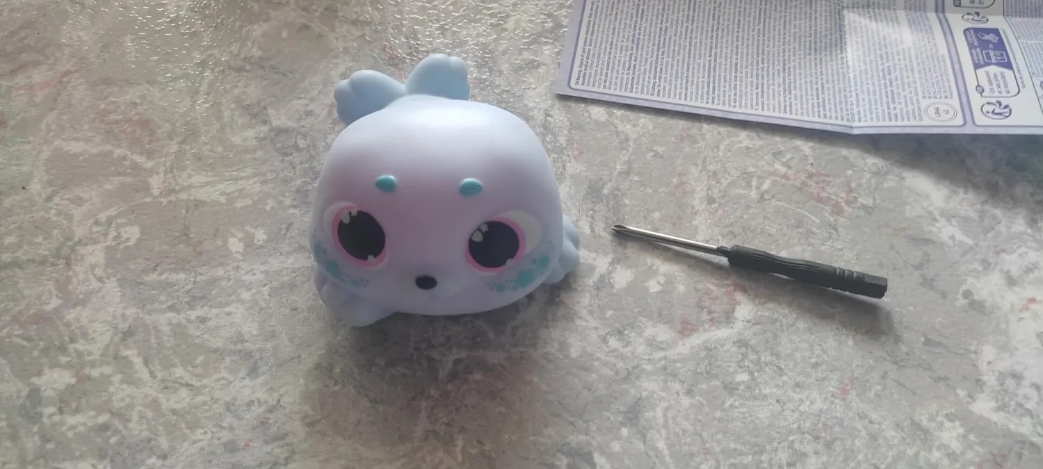Animagic Let's Glo Seal Rosa foca interattiva luminosa
