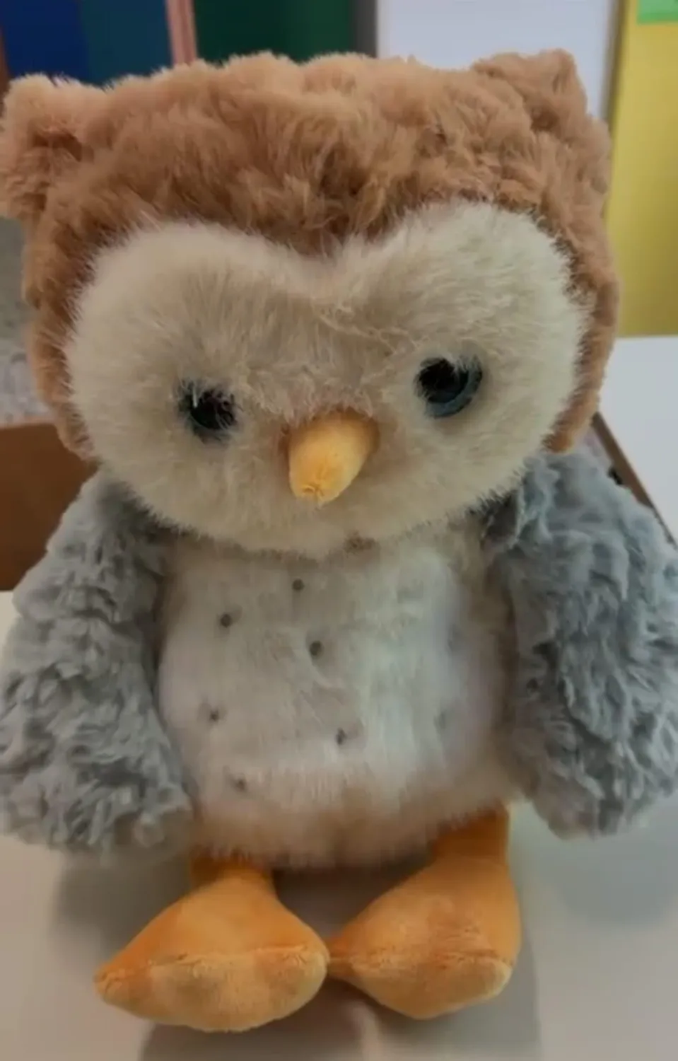 eJog Pup Gufo peluche interattivo che ripete e canta