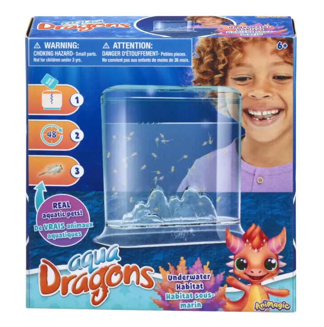 Animagic Aqua Dragons Hatch'n'Grow kit acquario fai da te 6 anni