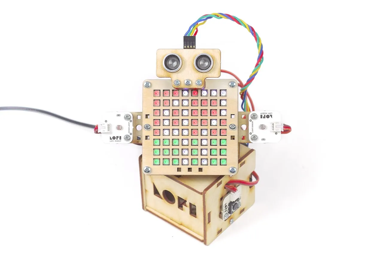 Lofi Robot Codebox Full Kit robotica educativa