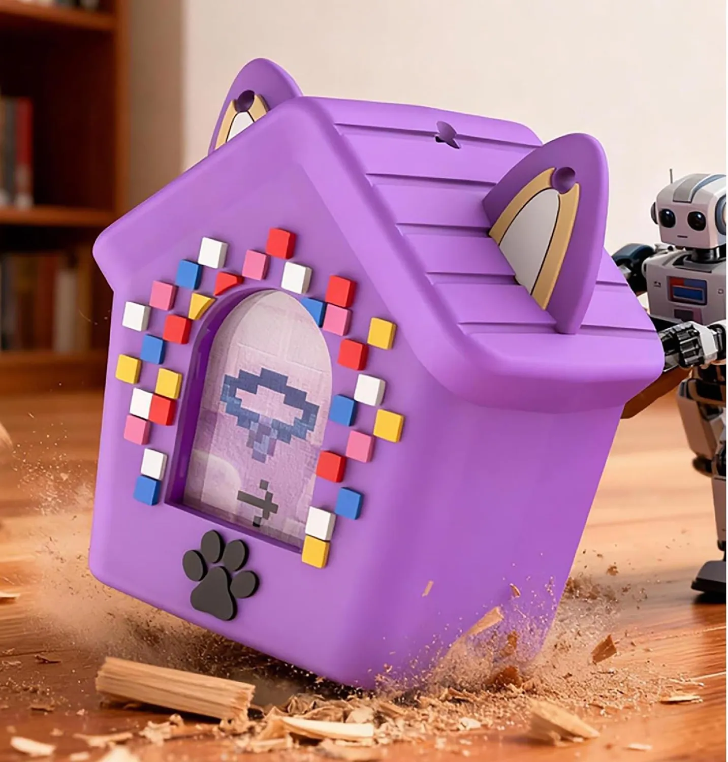 Bitzee Disney Doghouse cover silicone blu ultrasottile