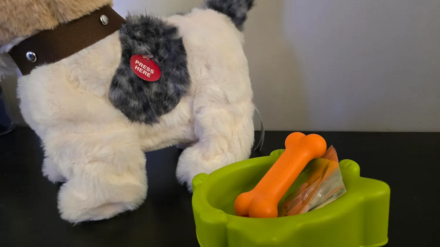 OR OR TU cane peluche interattivo vocale che cammina e canta