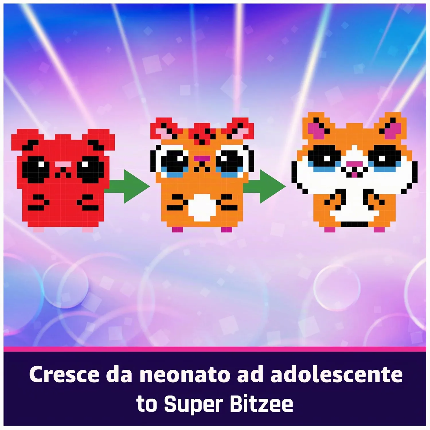 Bitzee Hamster Ball Criceto Interattivo Palla 20 Criceti