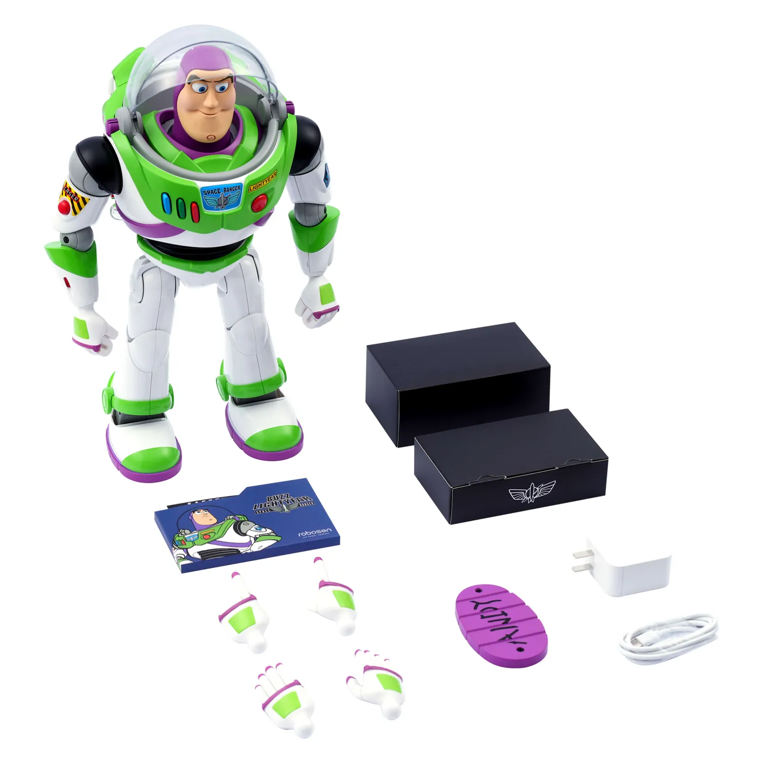 Robosen Toy Story Buzz Lightyear robot interattivo 23 snodi