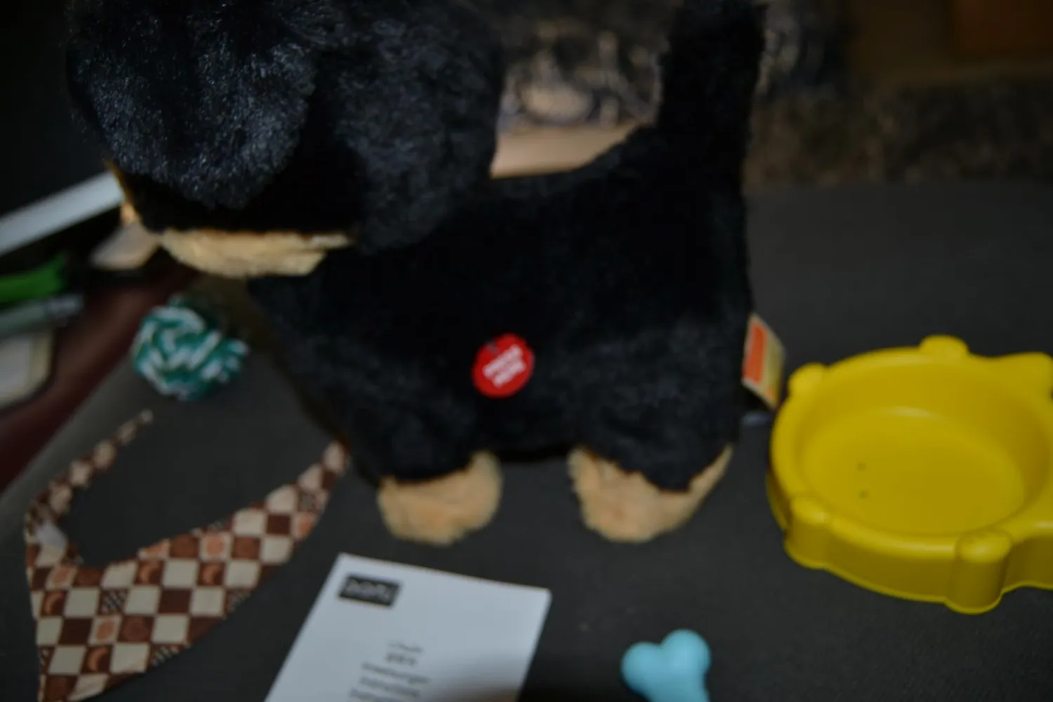 OR OR TU cagnolino peluche interattivo vocale che cammina e abbaia