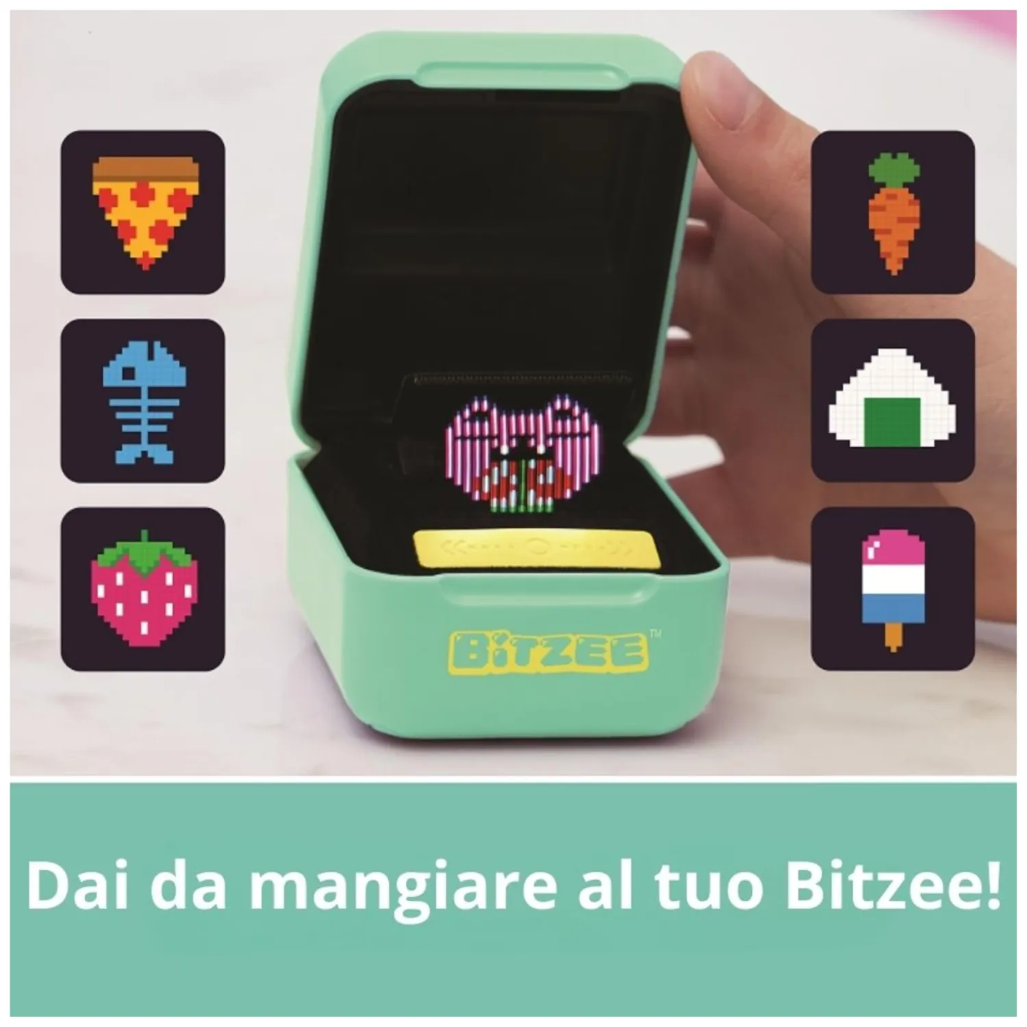 Bitzee Verde Cucciolo Digitale Animaletto Interattivo 15 Personaggi