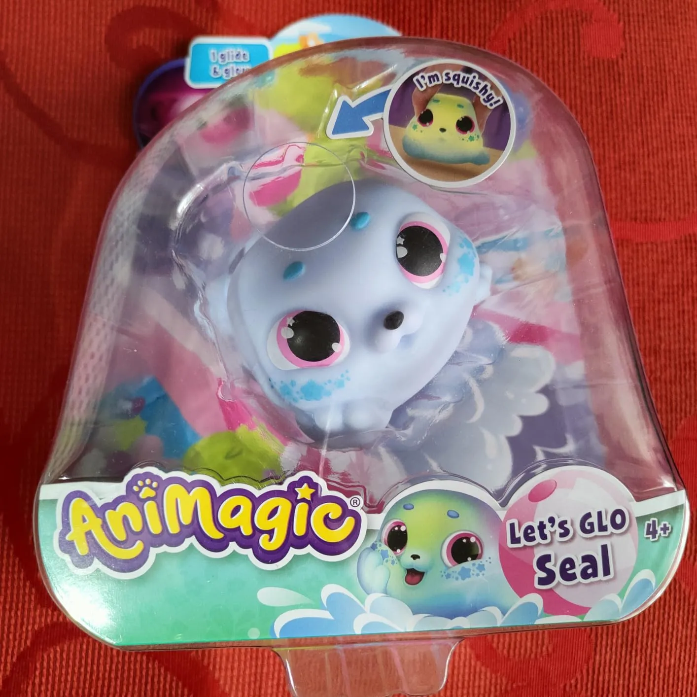 Animagic Let's Glo Seal Rosa foca interattiva luminosa