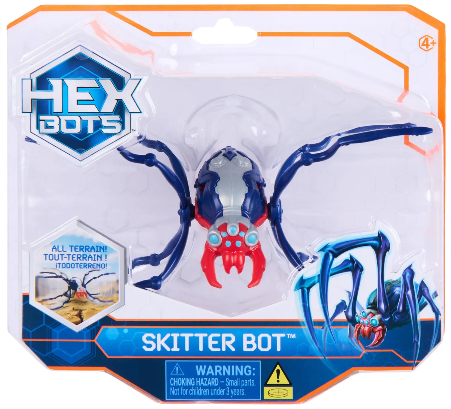 Hex Bots Skitter Bot Insetto Robot 8 Zampe per Bambini