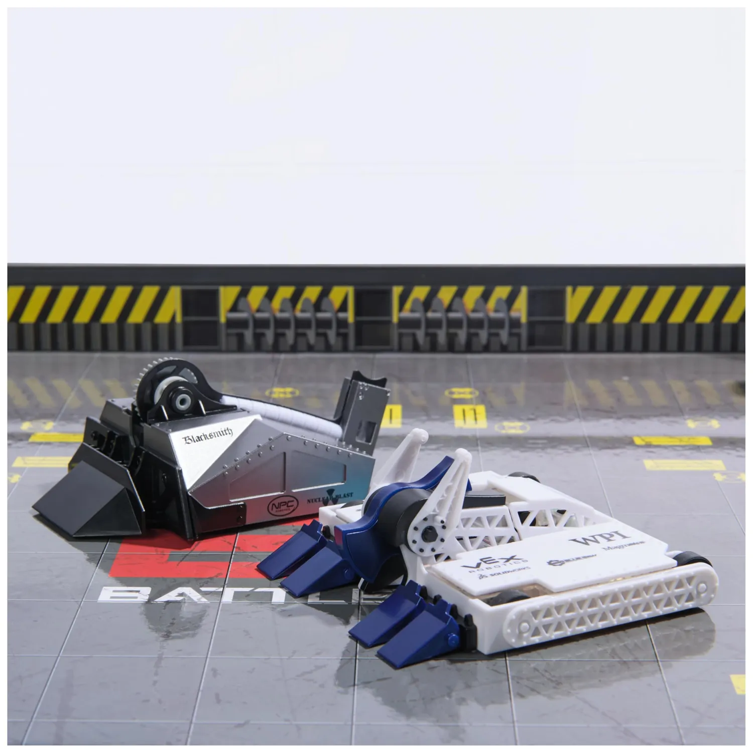Hex Bots BattleBots Arena Bite Force robot telecomandati
