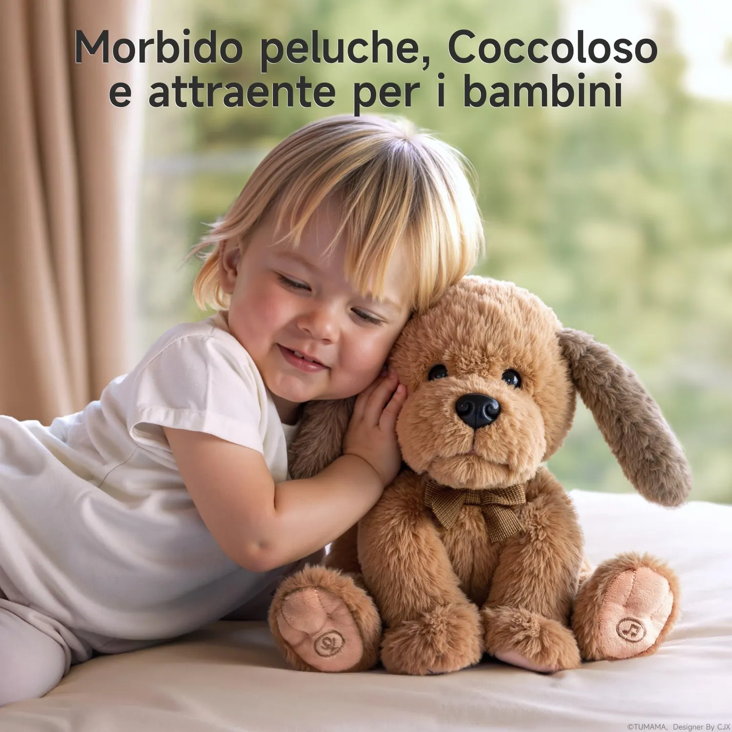 Or Or Tu cane peluche elettronico che ripete parole