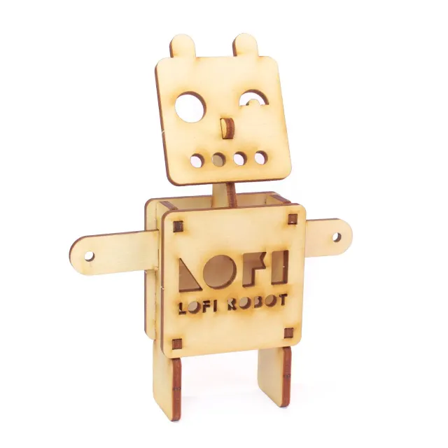 Lofi Robot modello robot da montare base