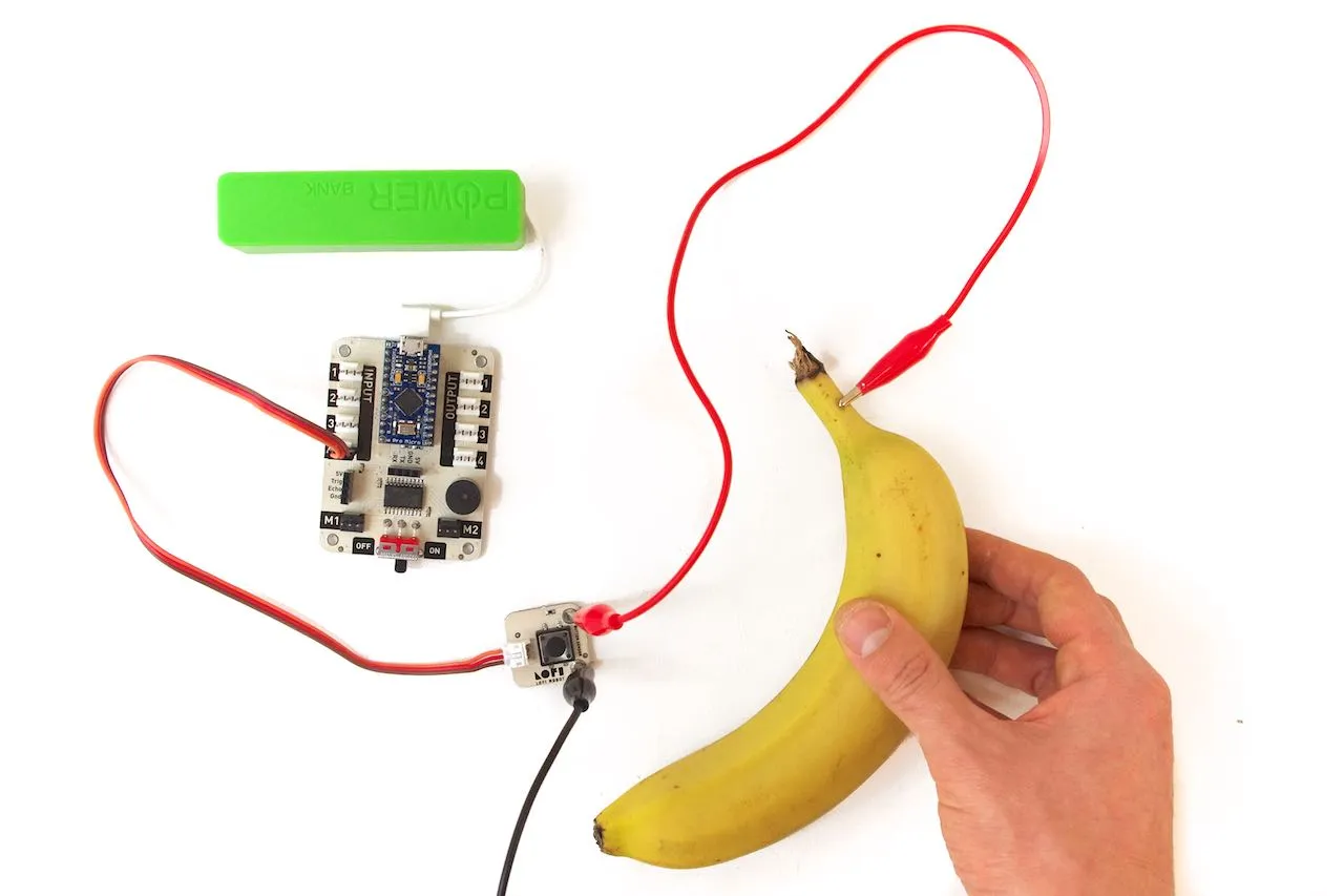 Lofi Robot modulo pulsante per Codebox educativo