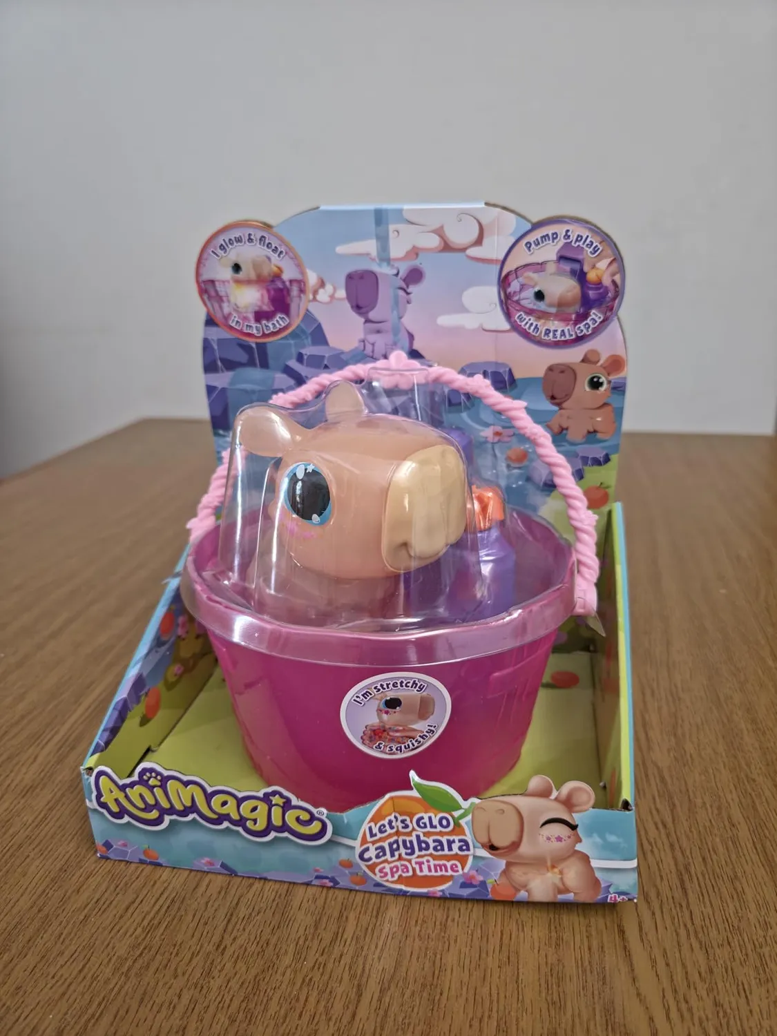 Animagic Let's Glo Capibara Wellness Time bagno luminoso