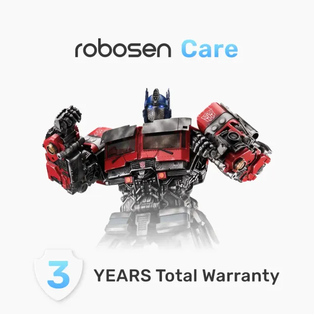 Robosen Optimus Prime Rise of the Beasts garanzia estesa 2 anni