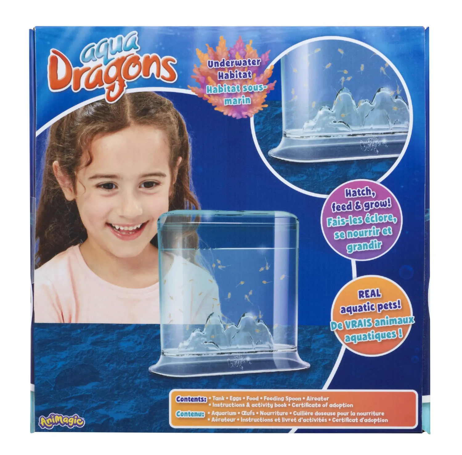 Animagic Aqua Dragons Hatch'n'Grow kit acquario fai da te 6 anni