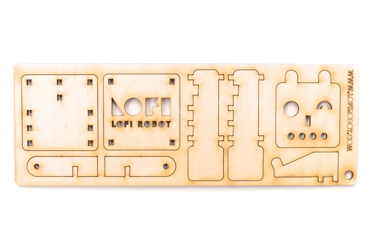 Lofi Robot modello robot da montare base