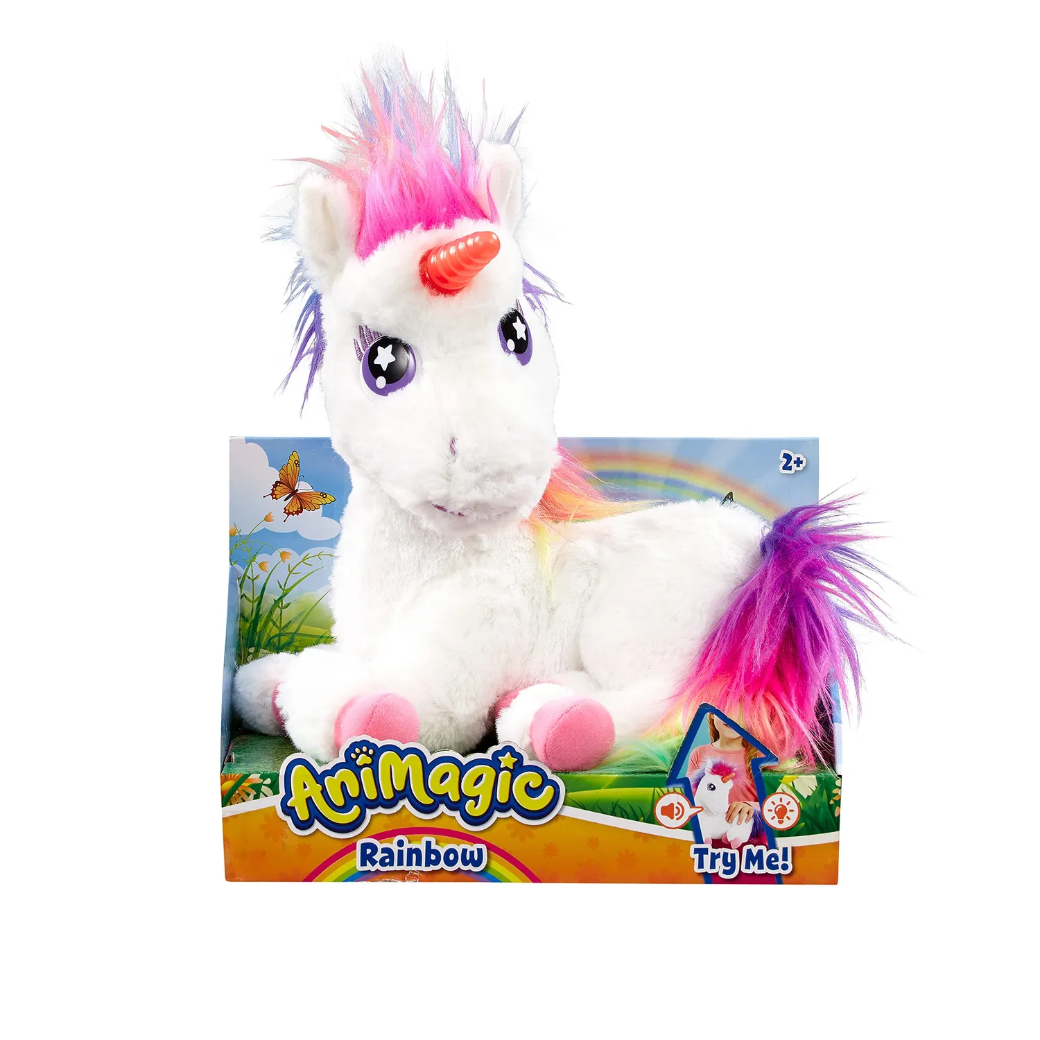 Animagic Pumpkin Pony peluche 23 cm interattivo nitrisce