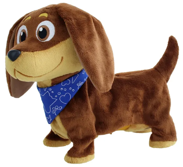 Animagic Diggles Lizzie Corgi peluche marrone interattivo