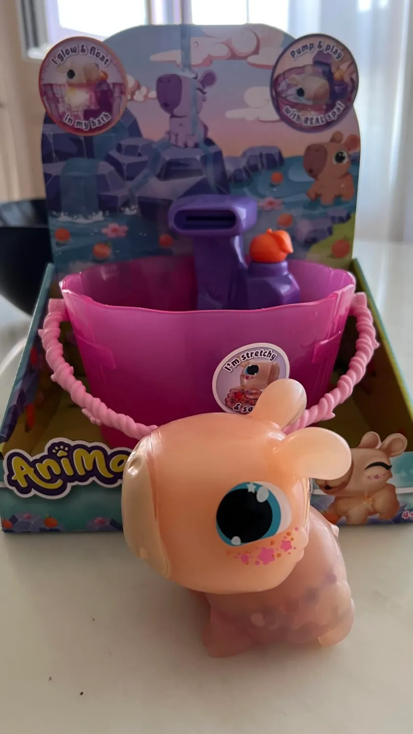 Animagic Let's Glo Capibara Wellness Time bagno luminoso