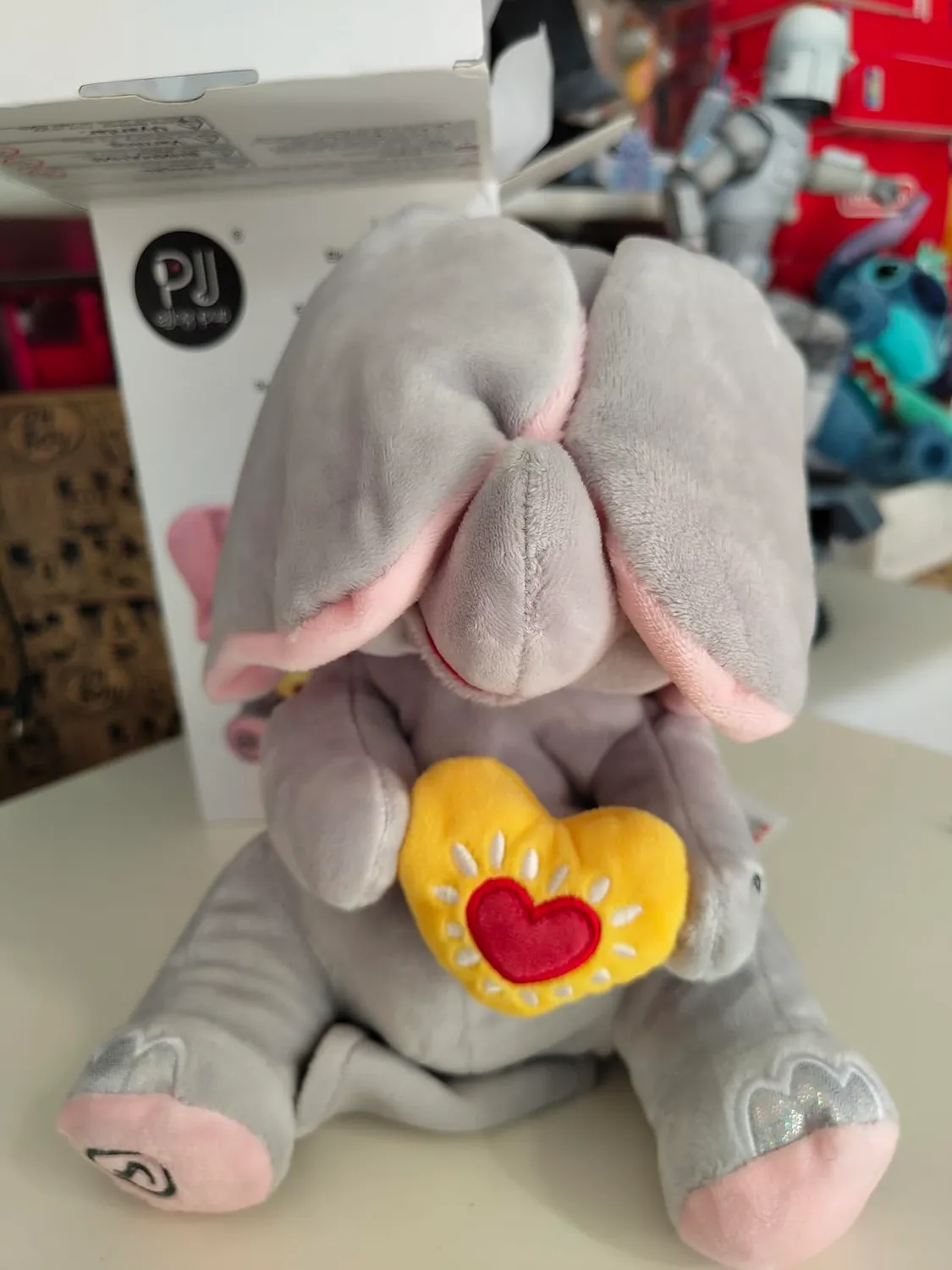 eJog Pup Flappy elefante peluche interattivo che canta