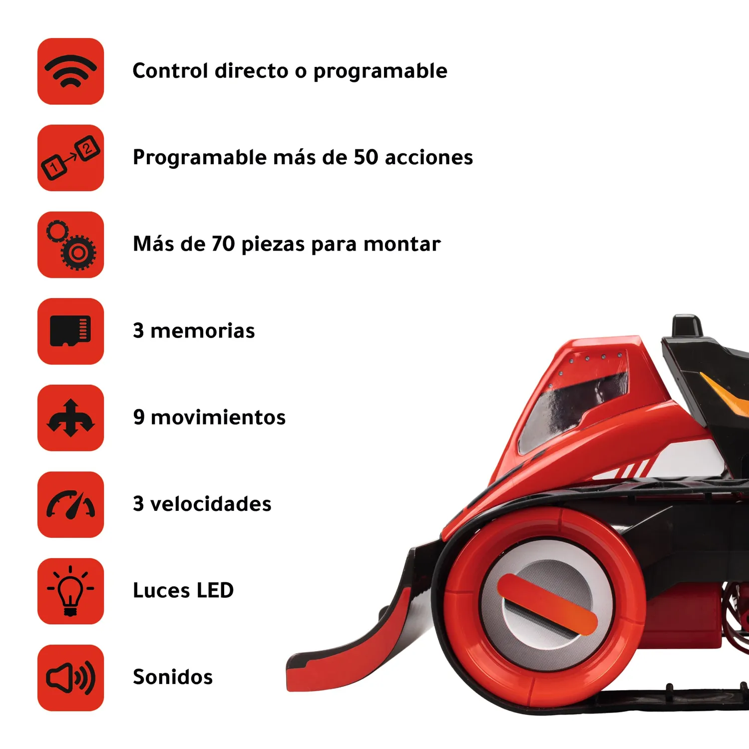 Xtrem Bots Robotruck robot programmabile 70 pezzi 8 anni