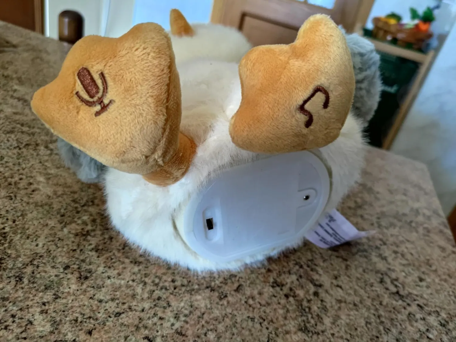 eJog Pup Gufo peluche interattivo che ripete e canta