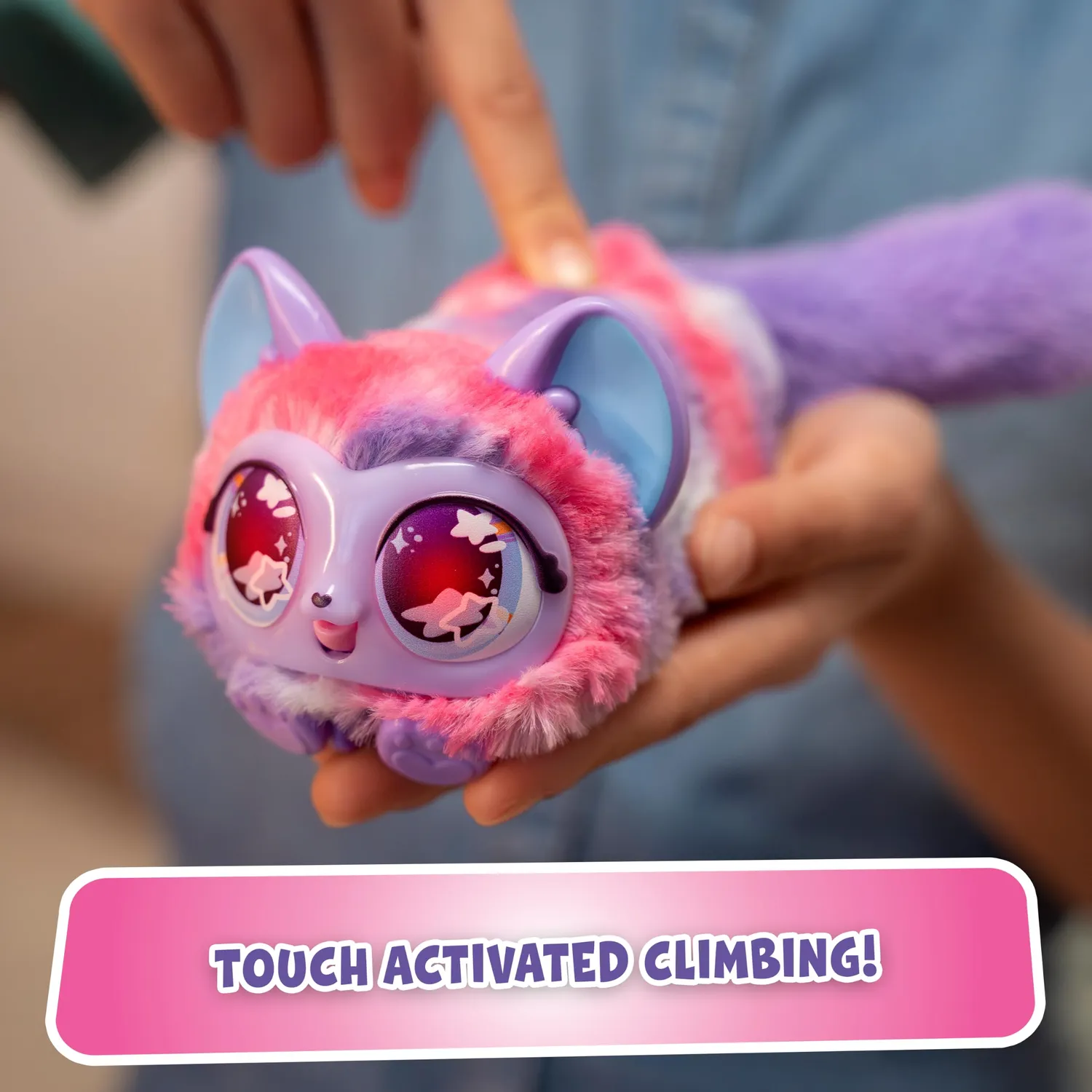 Animagic Snuggle-ups Rosa Peluche Interattivo che Canta